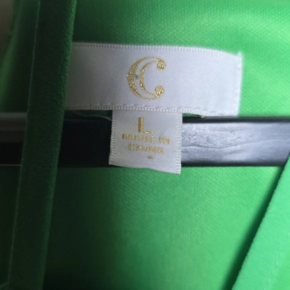 CeCe Vibrant Green Mini Dress - Picture 2 of 5